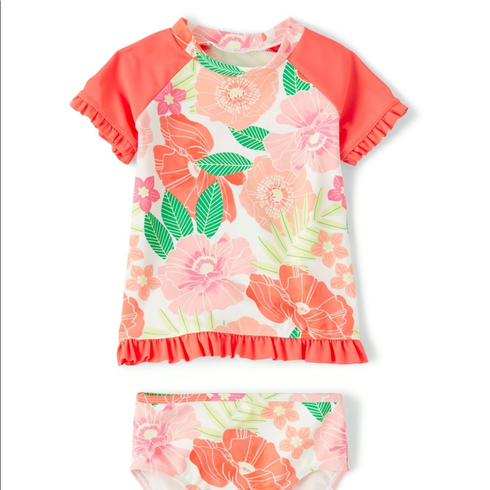 Gymboree Retail Rashguard Set - NEW - Picture 2 of 9